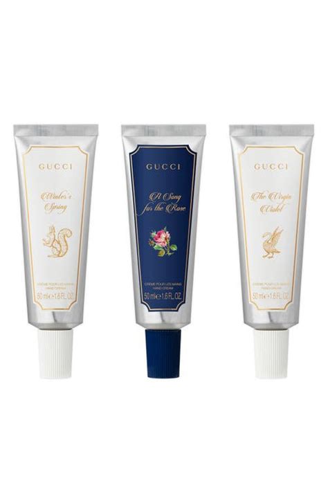 gucci alchemist garden hand cream|Gucci hand lotion set.